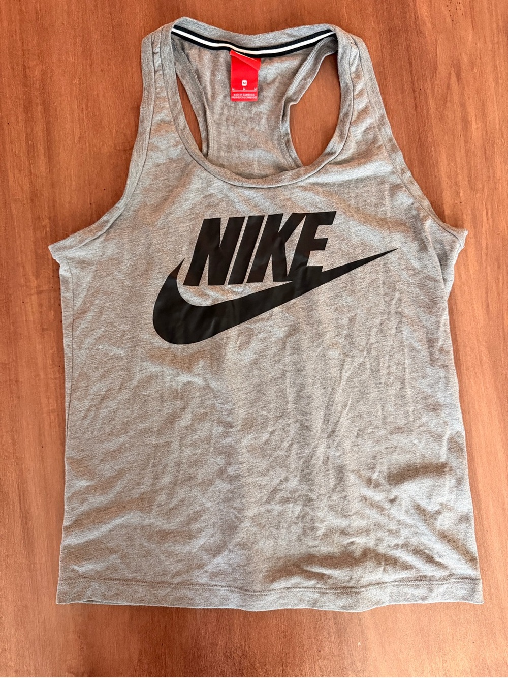 Nike Gray Racerback Tank